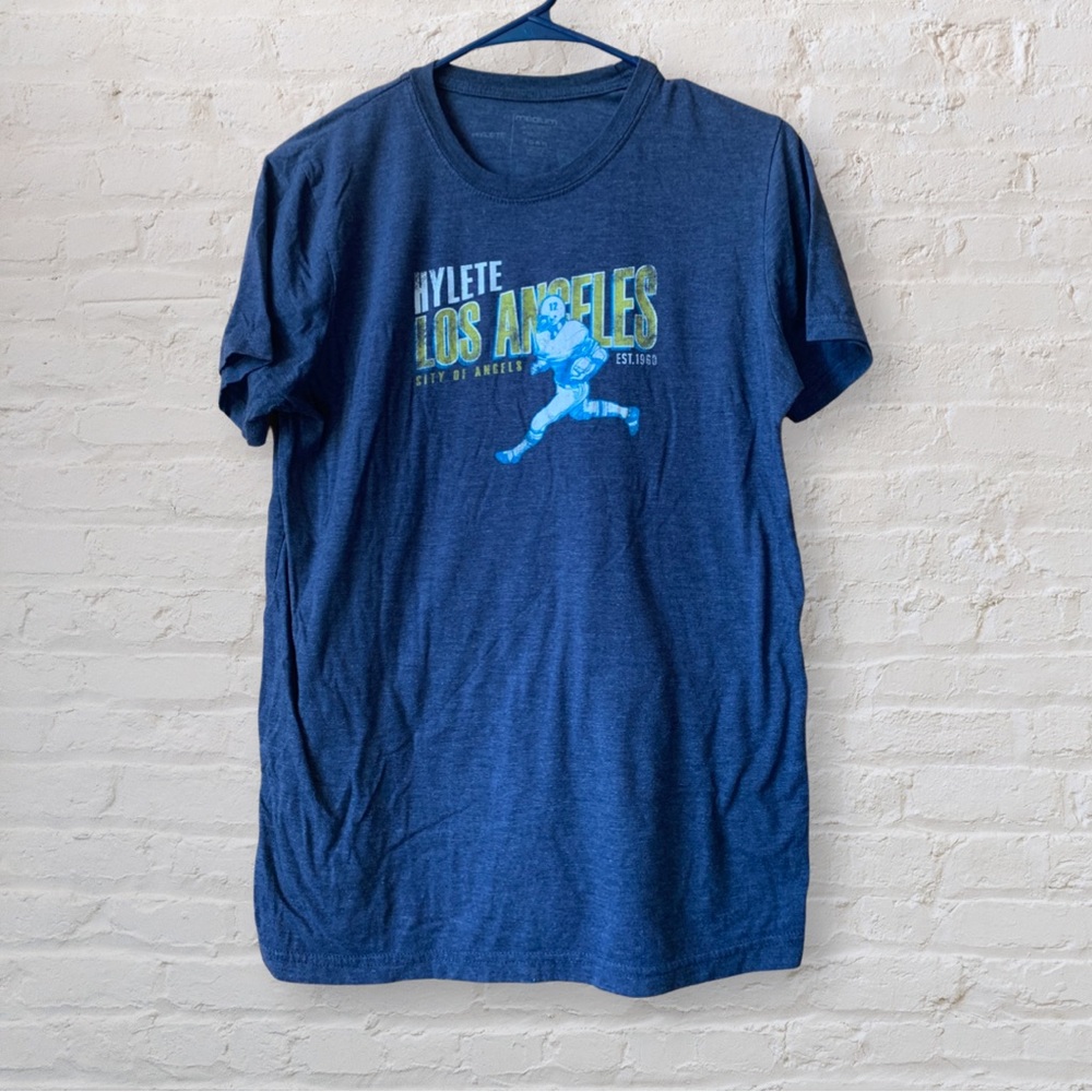 Hylete Los Angeles Medium Tri-Blend Athletic Cut T-Shirt